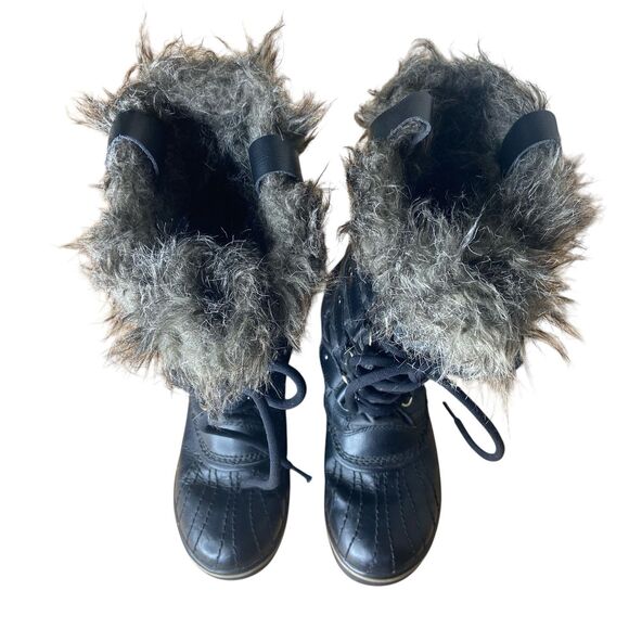 Sorel Women's Boots Size 6 Tofino II Waterproof Insulated Winter Black Stone - Picture 6 of 11